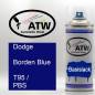 Preview: Dodge, Borden Blue, T95 / PBS: 400ml Sprühdose, von ATW Autoteile West.